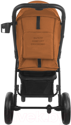 Детская прогулочная коляска INDIGO Epica XL (терракот)