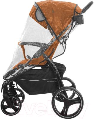 Детская прогулочная коляска INDIGO Epica XL (терракот)