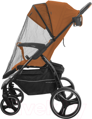 Детская прогулочная коляска INDIGO Epica XL (терракот)