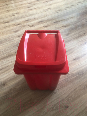 Контейнер для мусора Эдванс 60л, с крышкой