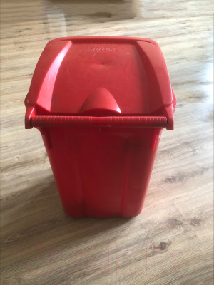 Контейнер для мусора Эдванс 60л, с крышкой