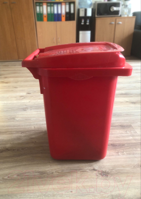 Контейнер для мусора Эдванс 60л, с крышкой