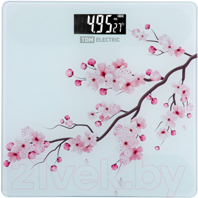 Напольные весы электронные TDM Сакура SQ4012-0001 - фото