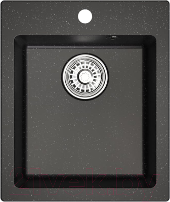 Мойка кухонная Mixline ML-GM14 551902 (черный) - фото