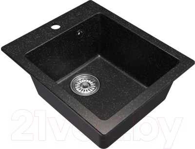 Мойка кухонная Mixline ML-GM14 551902 (черный)
