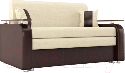 Диван Stolline Шоколад 01 (Bakara Beige 2A/Kolej cp 536) - фото