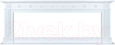 Портал для камина Смолком Sonata V60 (бьянко белый)