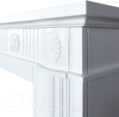 Портал для камина Смолком Sonata V60 (бьянко белый)