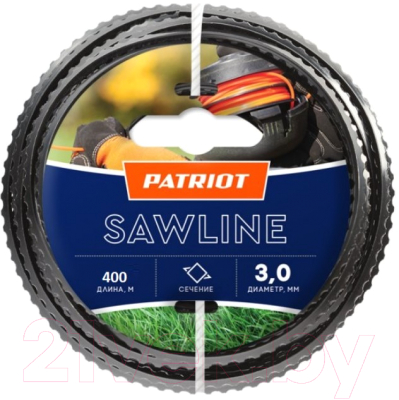 Леска для триммера PATRIOT Sawline 300-400-5 / 805403333 - фото