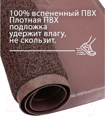 Коврик грязезащитный ComeForte Welcome 40x60