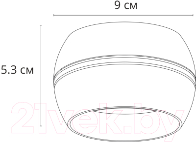 Точечный светильник Arte Lamp Gambo A5551PL-1WH