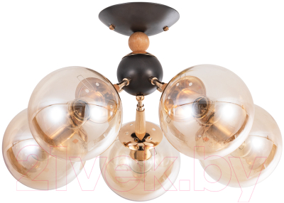 Люстра Arte Lamp Boston A4485PL-5BK - фото