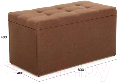 Пуф Stolline Билли (коричневый)
