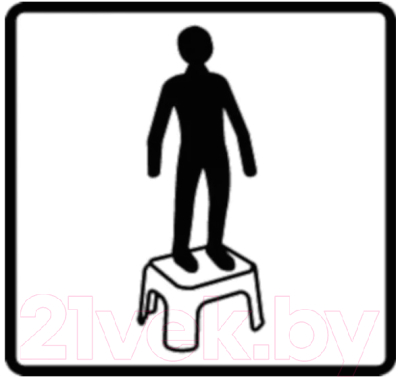 Табурет-подставка Rotho Step Stool Paso 1778910264