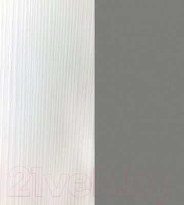 Кухонный гарнитур Eligard Lion 2.6 (белый структурный/дымчатый алмаз/дуб бунратти)