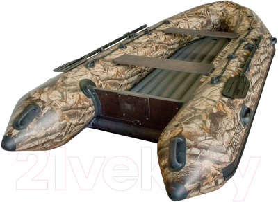 Надувная лодка Leader Boats Тайга НД-320 / 4292022 (камуфляж)