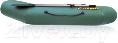 Надувная лодка Leader Boats Компакт-220 / 3922022 (зеленый)