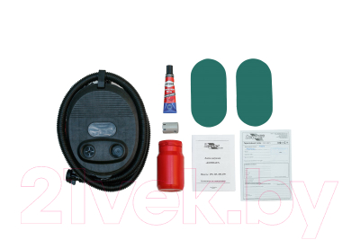 Надувная лодка Leader Boats Компакт-220 / 3922022 (зеленый)