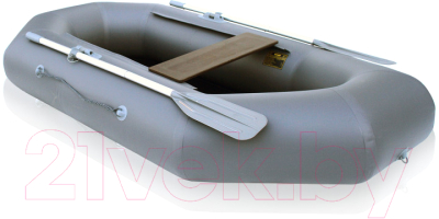 Надувная лодка Leader Boats Компакт-220 / 3932022 (серый)