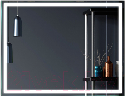 Зеркало Алмаз-Люкс Dallas 8060-6 (с подсветкой) - фото