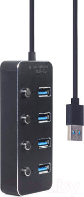USB-хаб Gembird UHB-U3P4P-01