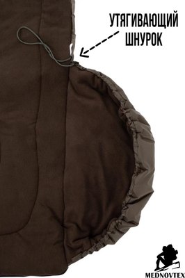 Спальный мешок MedNovtex Эксперт флис -10°С 225/85см