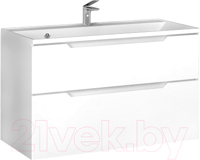 Тумба под умывальник Raval Wector 100 / Wct.01.100/P/W/MD - фото