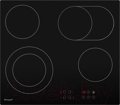 Электрическая варочная панель Weissgauff HV642BA - фото