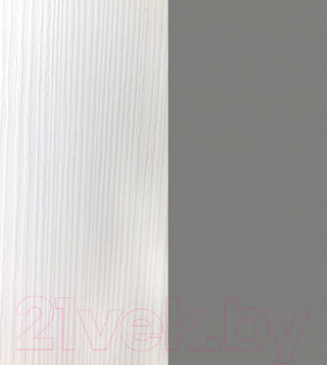 Кухонный гарнитур Eligard Lion 3.0 (белый структурный/дымчатый алмаз/дуб бунратти)