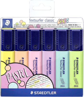 Набор маркеров Staedtler Классик 364 C WP6 - фото