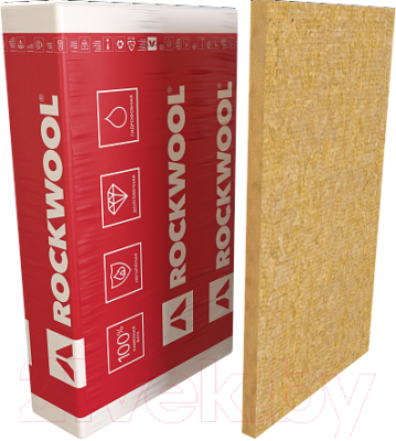 Минеральная вата Rockwool Флор Баттс 1000x600x25