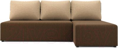 Диван угловой Stolline Комо 17 У(П)Л (Aloba 67/Aloba 66)