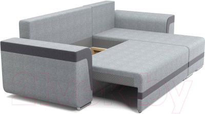 Диван угловой Stolline Марракеш 08 (рогожка ТТМ16/Velutto 19)