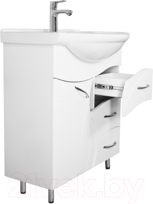 Тумба под умывальник Style Line Амелия 75 3 ящика (для классической раковины)