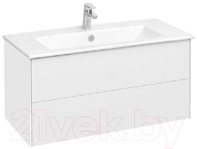 Тумба с умывальником Акватон Сохо 100 - фото