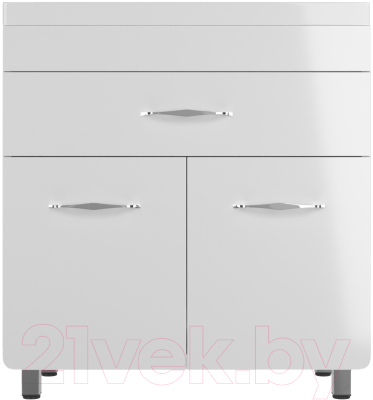 Тумба под умывальник Style Line Валеро 75 1 ящика (для классической раковины) - фото
