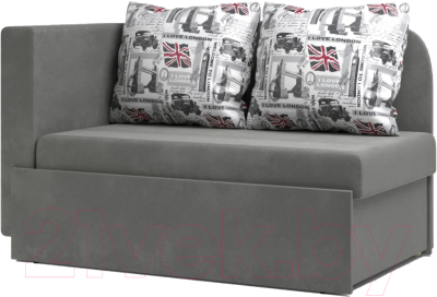 Тахта Stolline Кларис 16 (Soft 4/ML151027 Velvet 6) - фото