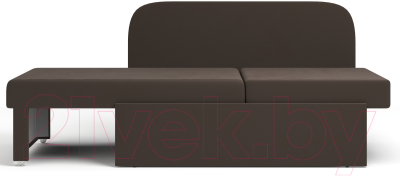 Тахта Stolline Кларис 18 (коричневый/подушки ромб коричневый)