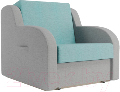 Кресло-кровать Stolline Ремикс 1 10 (крафт 06/крафт 16) - фото