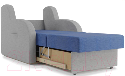Кресло-кровать Stolline Ремикс 1 11 (крафт 67/крафт 16)