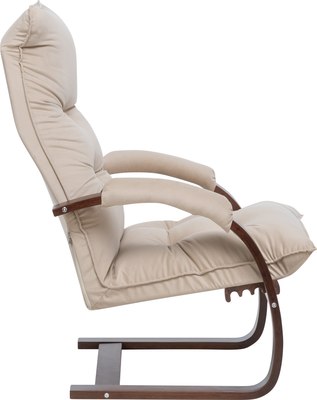 Кресло мягкое Импэкс Leset Монако (орех текстура/V 18)