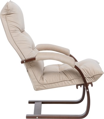 Кресло мягкое Импэкс Leset Монако (орех текстура/V 18)