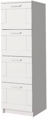 Комод Anrex Skagen 4S/38 (белый) - фото
