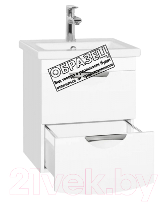 Тумба под умывальник Style Line Жасмин-2 55 (для квадратной раковины)