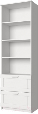 Стеллаж Anrex Skagen 2S4N (белый) - фото