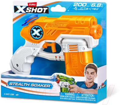 Бластер игрушечный Zuru X-Shot Water Стелс Сокер / 1226