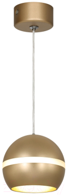 Потолочный светильник ЭРА PL21 GD GX53 / Б0058506 - фото