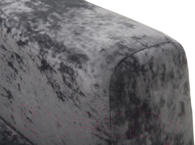 Диван угловой Stolline Марго 1 (27) УЛ левый (серый велюр)