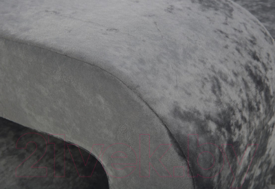 Диван угловой Stolline Марго 1 (28) УП правый (серый велюр)