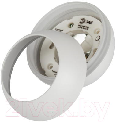 Потолочный светильник ЭРА PL21 WH GX53 / Б0058504